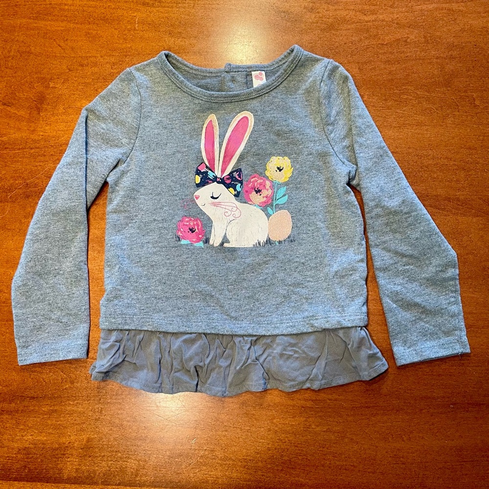 4T Easter Blouse